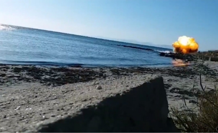 Çanakkale savaşından kalma top mermisi imha edildi