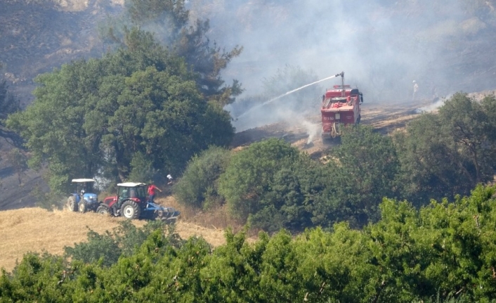 Çanakkale’deki yangın devam ediyor
