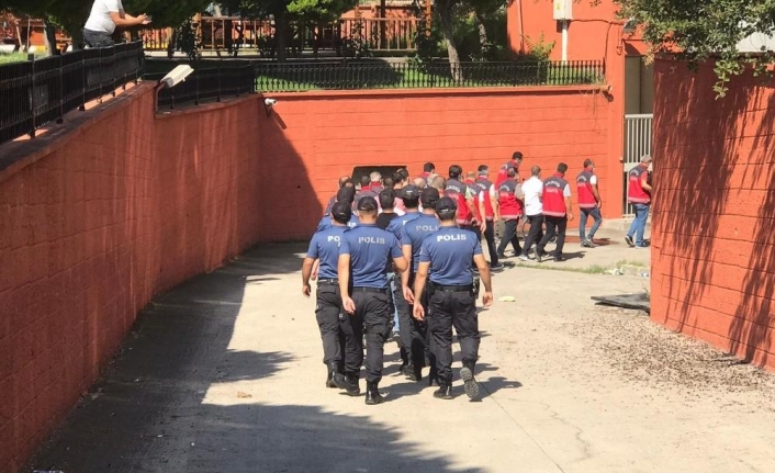 Cinayete 7 tutuklama