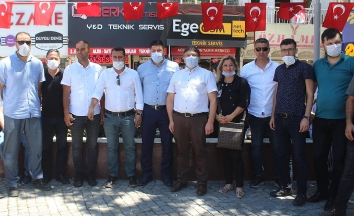 Edremit AK Parti teşkilatında Ayasofya Camii coşkusu