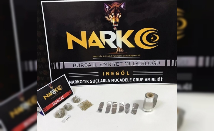 İnegöl’de uyuşturucu operasyonu
