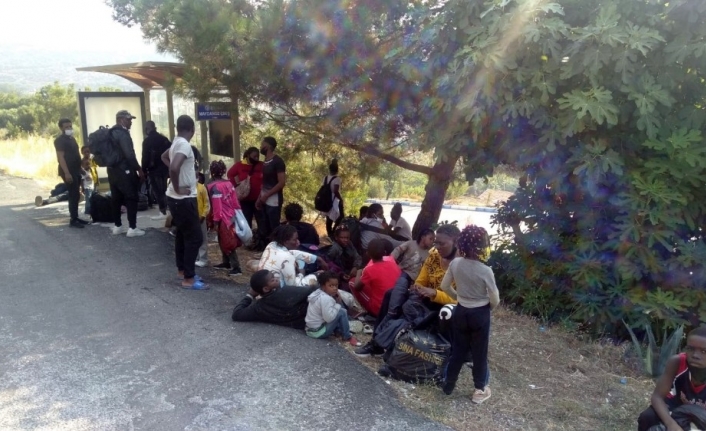 İzmir’de 42 göçmen yakalandı