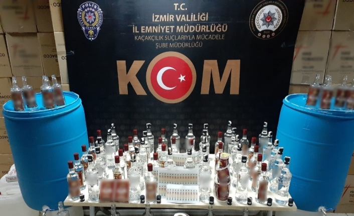 İzmir’de sahte içkiye geçit yok