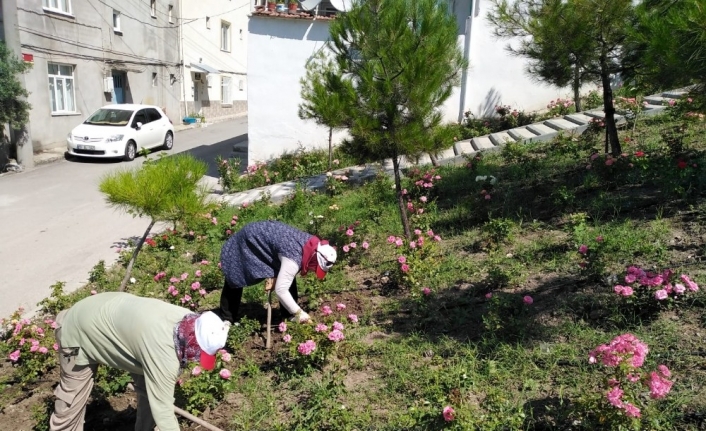 Karesi’de yeşil alanlar ve parklar güzelleşiyor