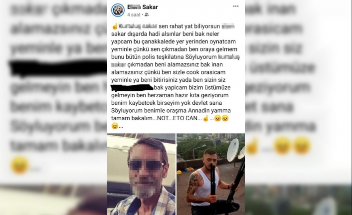 Sosyal medyadan devlete hakaret eden şahıs tutuklandı