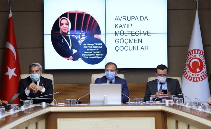 TBMM İnsan Haklarını İnceleme Komisyonu, Avrupa’daki kayıp mülteci ve göçmen çocuklar için endişeli