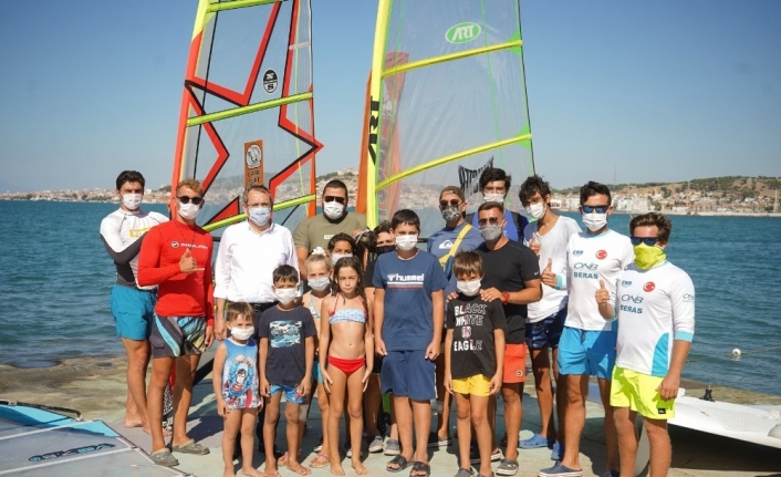 Ayvalık deniz sporlarının da merkezi oluyor