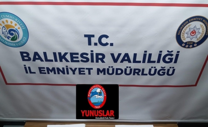 Balıkesir’de uyuşturucu operasyonunda 1 kişi tutuklandı