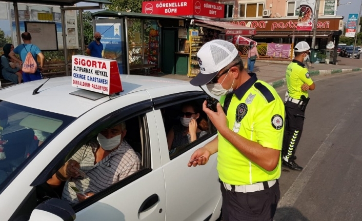 Bursa’da maske denetimi