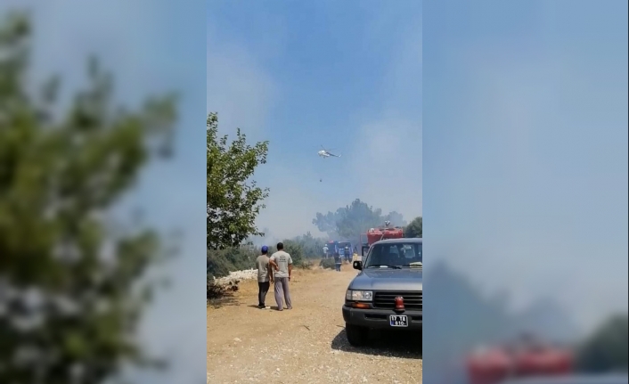 Çanakkale’deki orman yangını kontrol altında