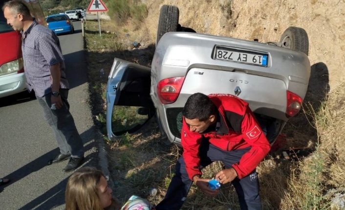Havran’da kaza: 4 kişilik aile kazayı ucuz atlattı