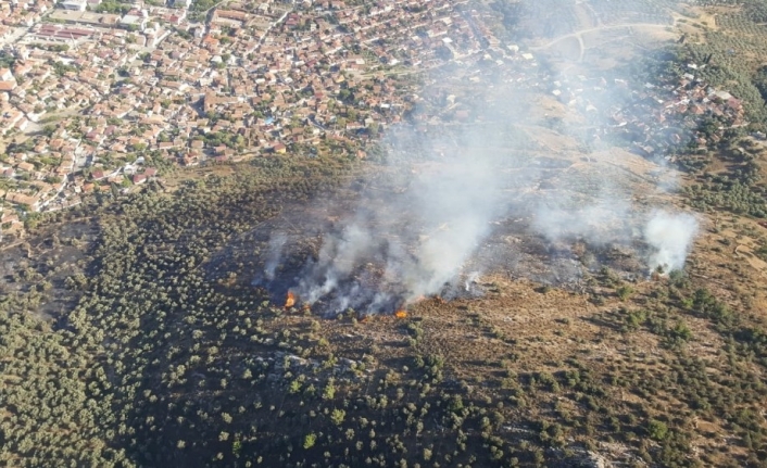 İzmir ve Manisa’da 183 adet orman dışı kırsal yangına müdahale edildi