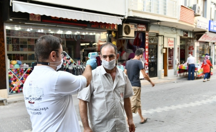 Mustafakemalpaşa’da geniş kapsamlı virüs denetimi