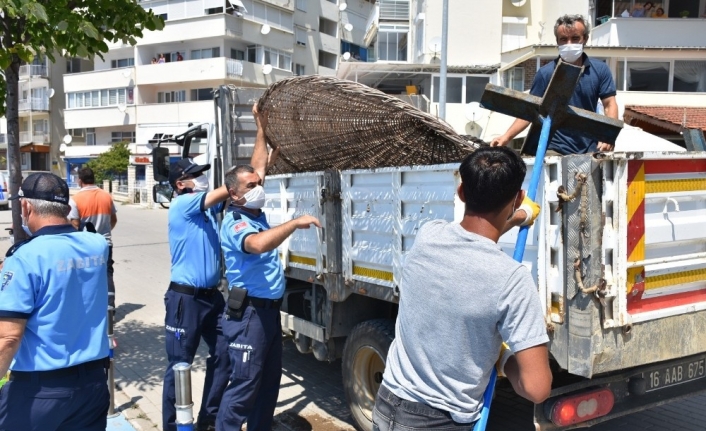 Korona virüsle mücadele için sahillere büyük operasyon