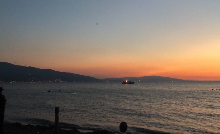 Serinlemek için girdiği deniz sonu oldu