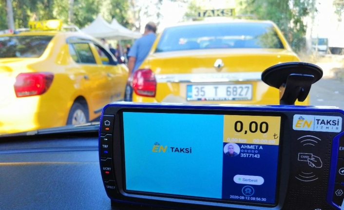 Tüm taksiler dijital çağa adım attı, temassız ödeme de başladı