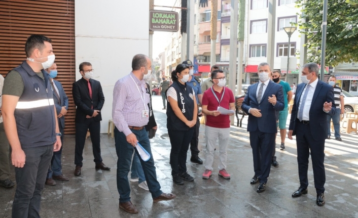 Vali Şıldak’tan koronavirüs denetimi