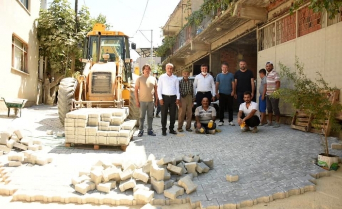 Yenişehir’de köy içi yollar yenileniyor