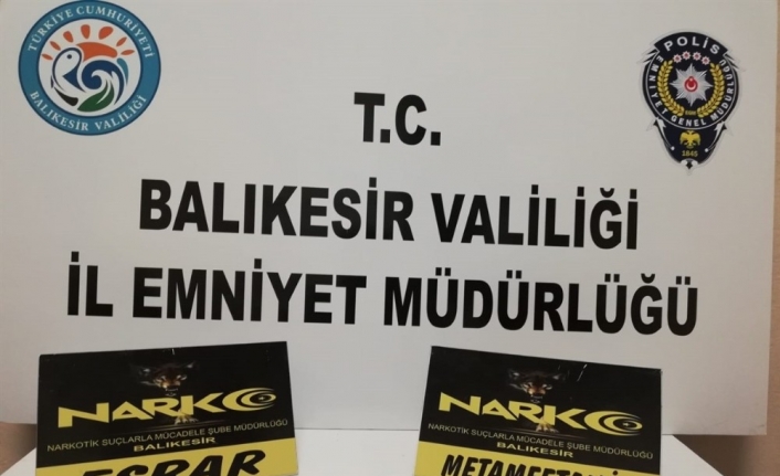 Balıkesir’de uyuşturucu operasyonu 10 kişi yakalandı