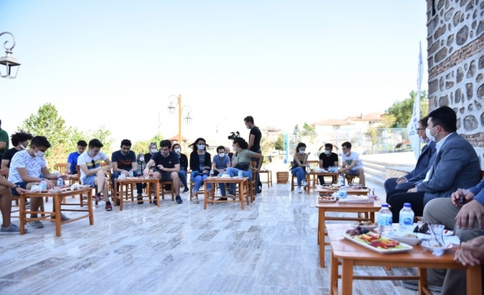 Başkan Hasan Avcı, Gençlerle buluştu
