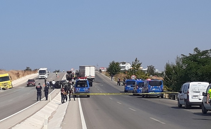 Biga’da feci kaza: 1 ölü, 6 yaralı