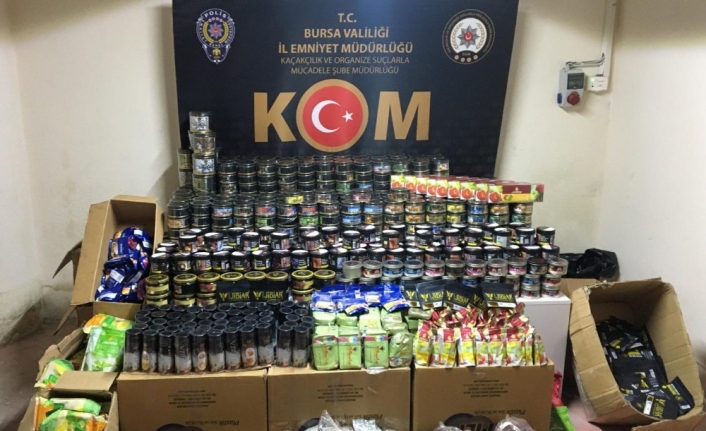 Bursa’da kaçak tütün operasyonu