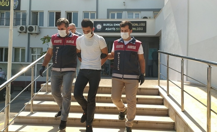 Bursa’da suç makinesi yakayı ele verdi