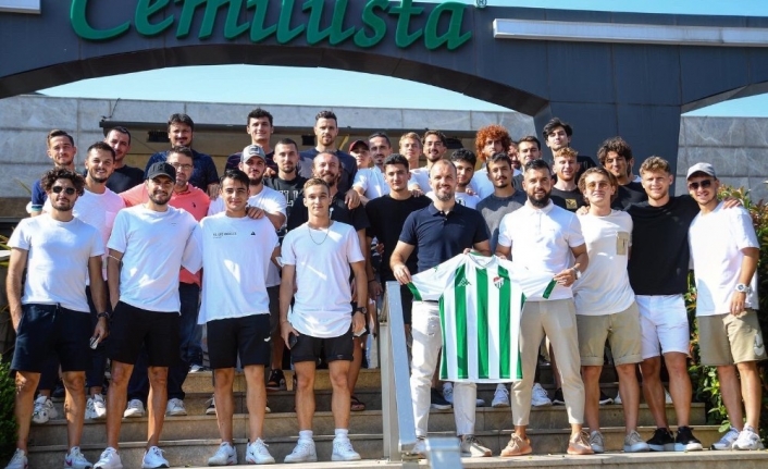 Bursaspor Altınordu maçı öncesi moral depoladı