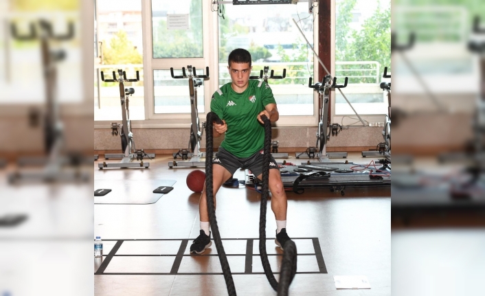 Bursaspor kuvvet çalışması yaptı