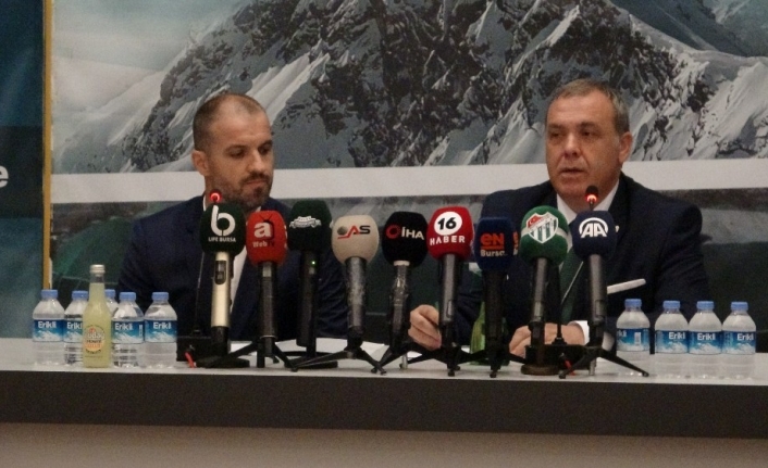 Bursaspor, Teknik Direktör Mustafa Er ile sözleşme imzaladı