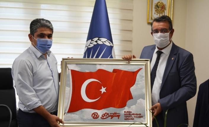 BUTTİM Başkanı Şengül, Zabıta Daire Başkanı Muhammed Emin Tarım’ı ziyaret etti