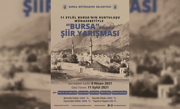Büyükşehir’den ödüllü şiir yarışması