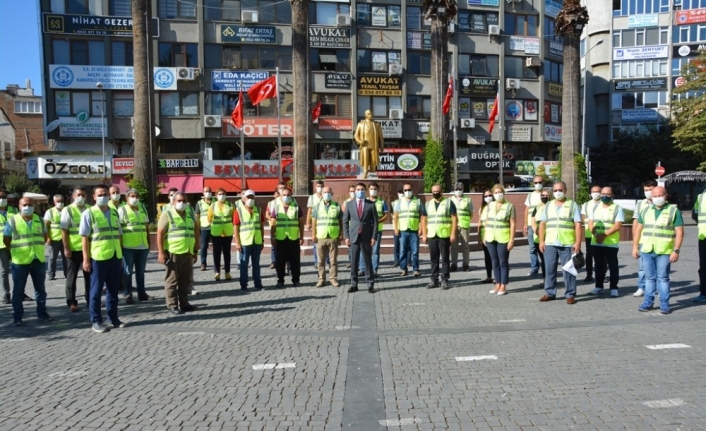 Edremit’te korona virüsle etkin mücadele için 200 kişilik tim göreve başladı