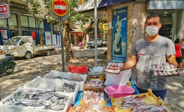 Erdek’te balıkçı tezgahları canlandı