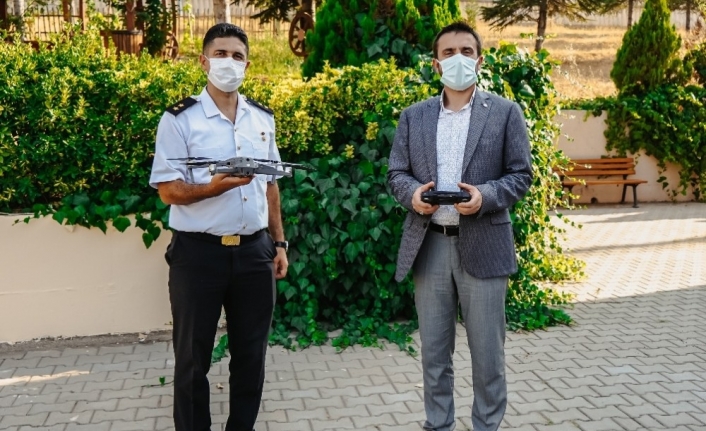 Kestel Belediyesi’nden İlçe Jandarma Komutlanlığı’na insansız hava aracı