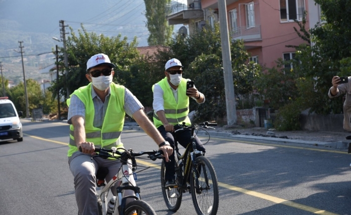 Sındırgı sağlık için pedal çevirdi