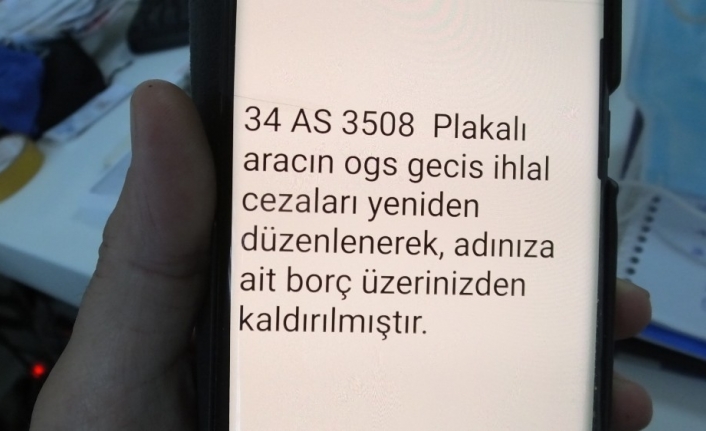 Bakanlık o sürücüyü aradı, cezası kaldırıldı