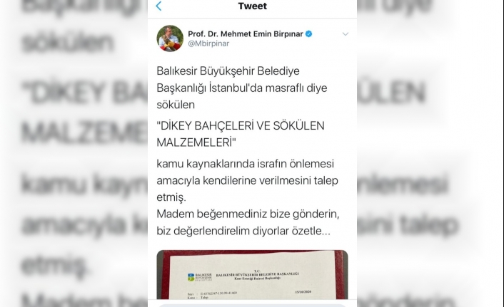 İstanbul’un yeşiline AK Parti’li belediye sahip çıkacak