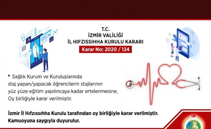 İzmir’de koronavirüs salgınına karşı yeni kararlar