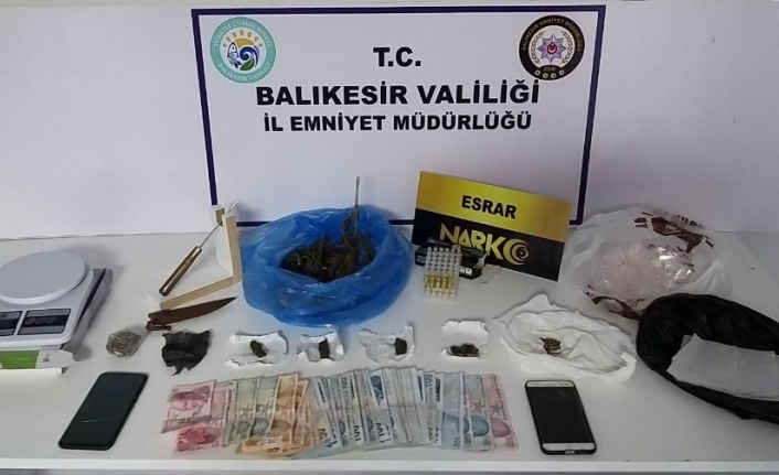Uyuşturucu madde ticareti yapan 1 kişi tutuklandı