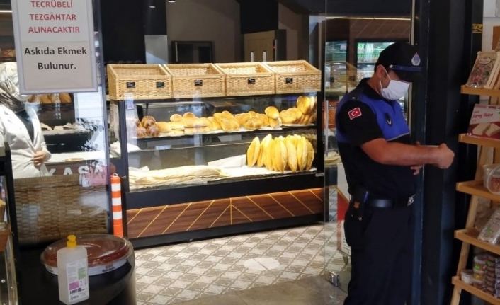 Zabıta ekipleri fırınları denetledi