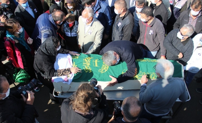 Ayda’nın annesi Fidan Gezgin, son yolculuğuna uğurlandı