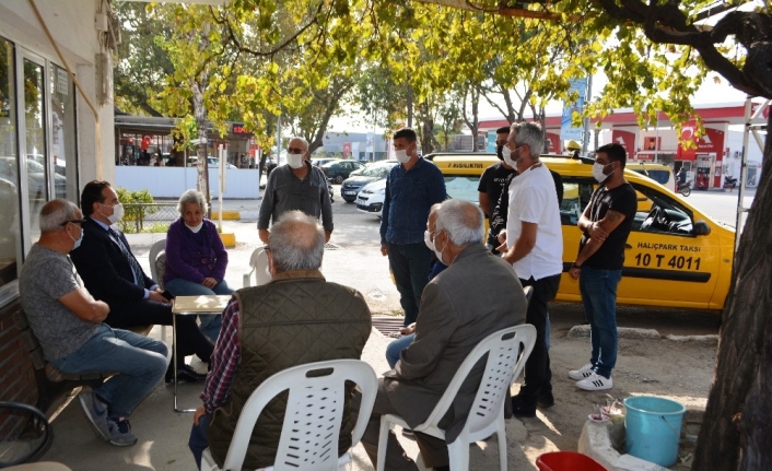 Ayvalık’ta kaymakamı gören şaşırdı