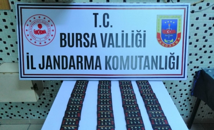Bursa’da uyuşturucu tablet operasyonu