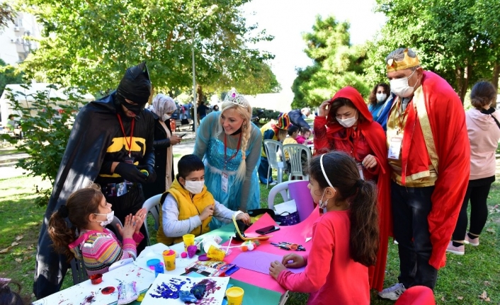 Depremzede çocuklara, sanat ve spor aktiviteleri ile moral veriliyor