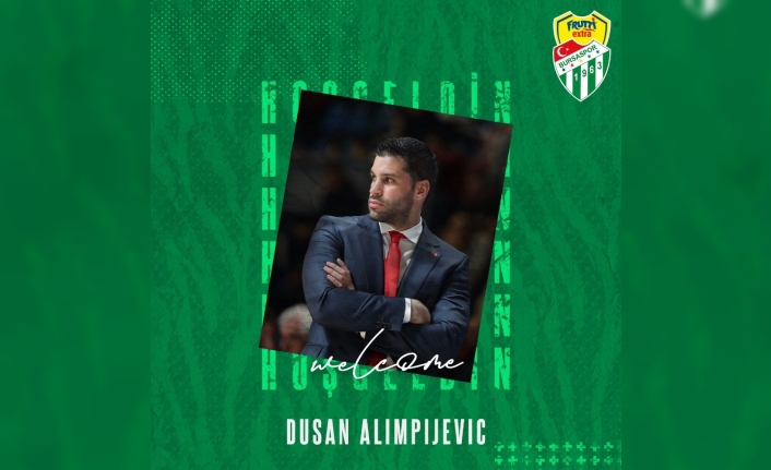 Frutti Extra Bursaspor’un yeni başantrenörü Dusan Alimpijevic oldu