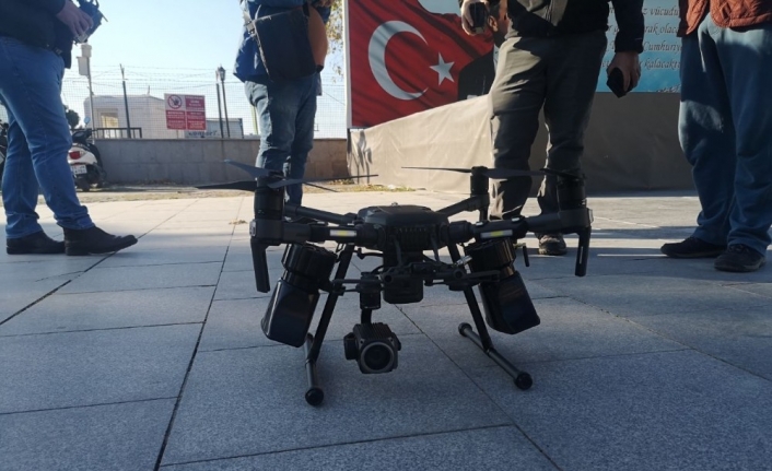 İzmir’de drone destekli korona denetimi