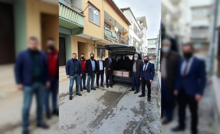 MHP Osmangazi Teşkilatı’ndan ihtiyaç sahiplerine erzak desteği