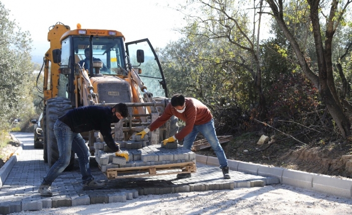 Mudanya Belediyesi üst yapı çalışmalarına ağırlık verdi