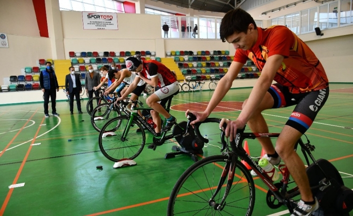 Triatlon’da Balıkesir bisiklet etabı heyecanı